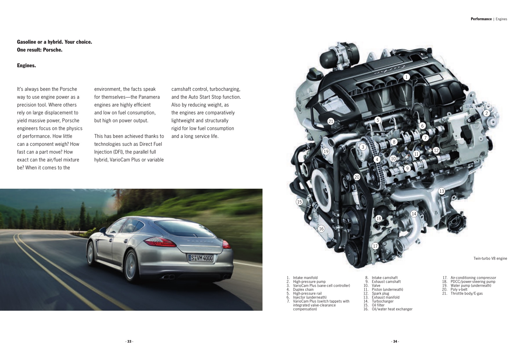 2012 Porsche Panamera Brochure Page 26